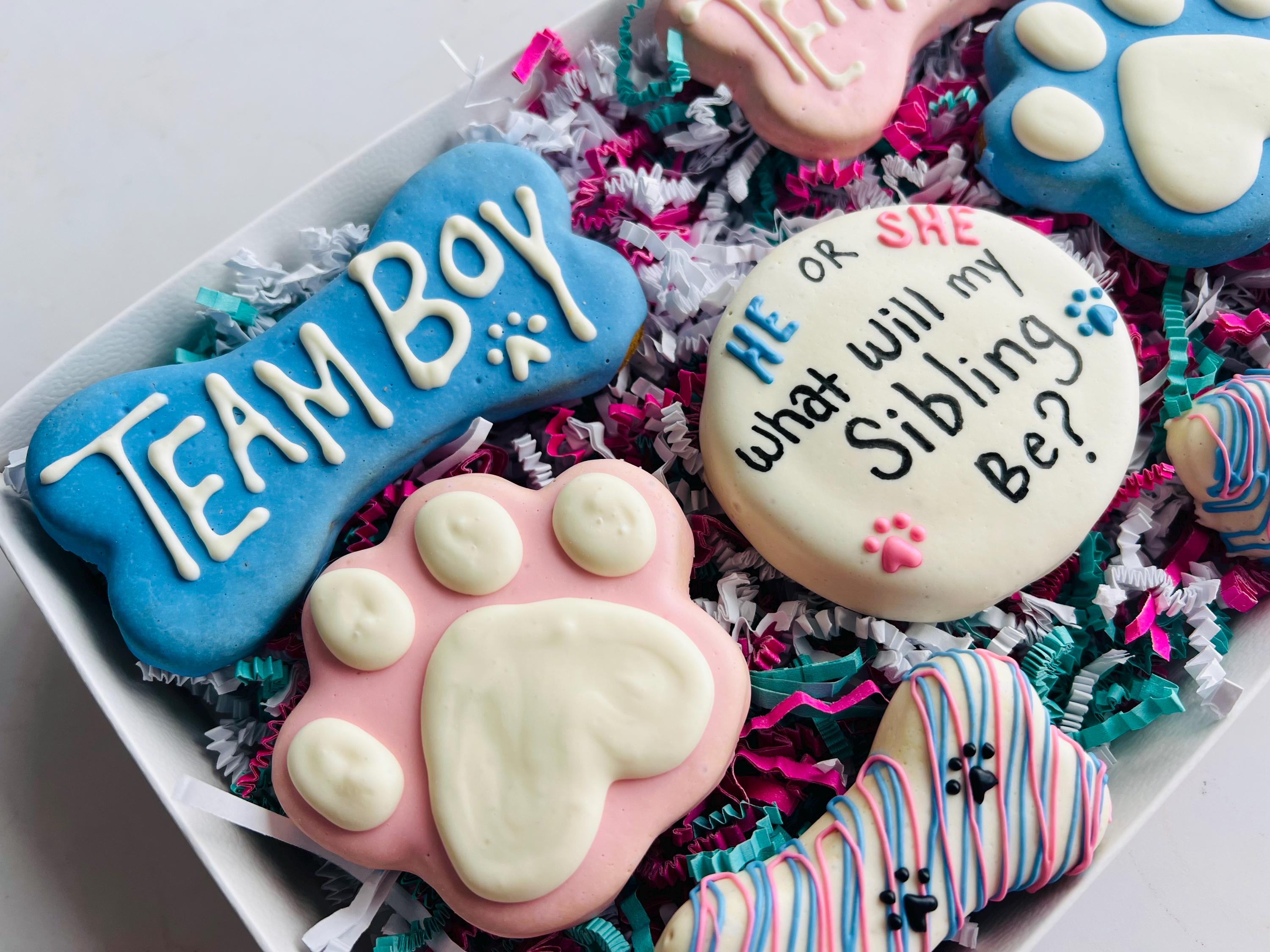 Gender Reveal Gourmet Dog Treats