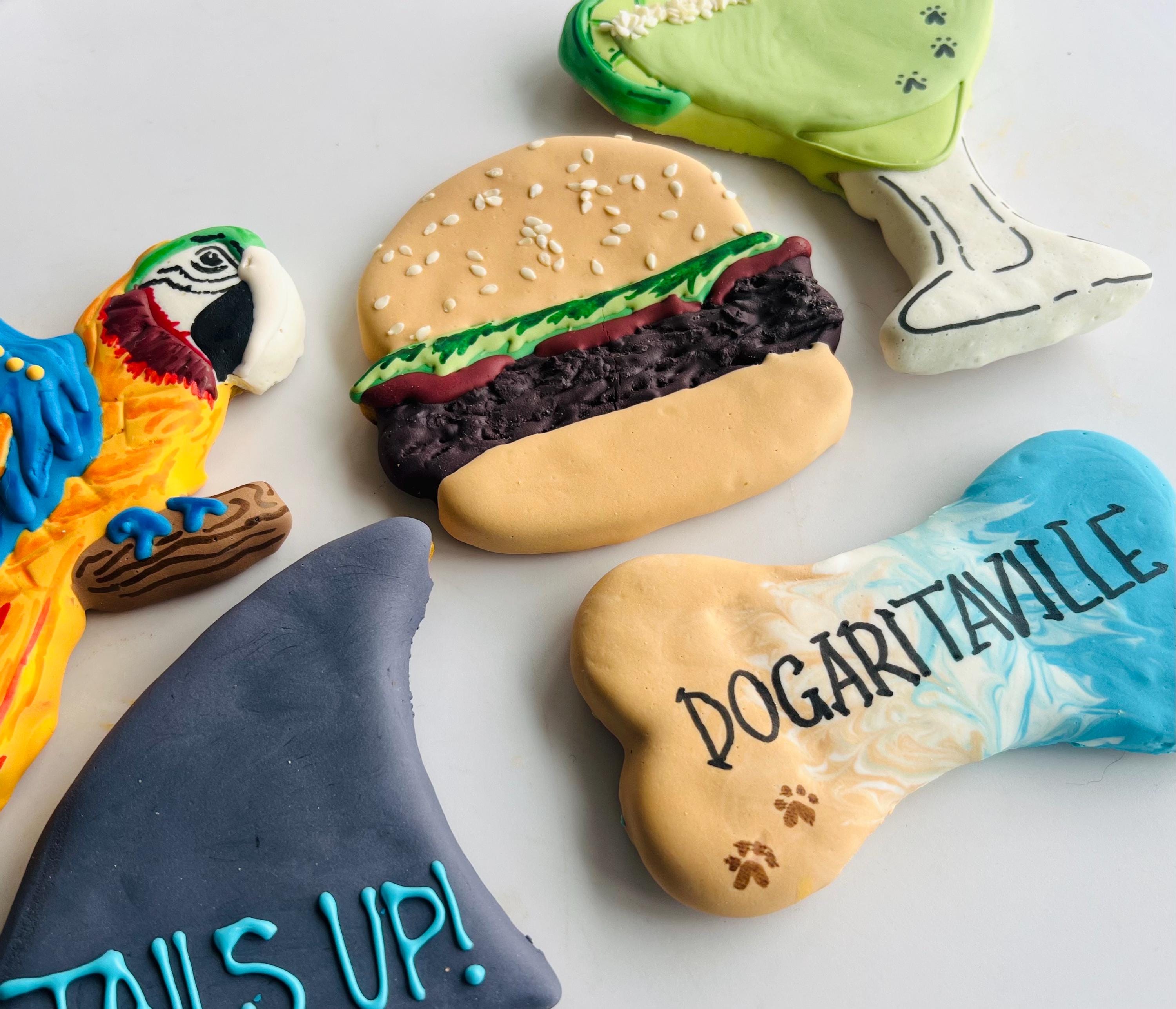 Dogaritaville Dog Treat Box | Tropical Iced Dog Treats